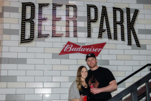 Photographers of Las Vegas - Portrait Photography - couple at beer park in vegas