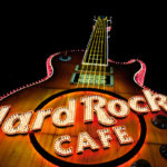 Photographers of Las Vegas - Architectural Photography - hard rock cafe guitar