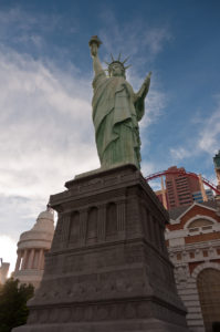 Photographers of Las Vegas - Architectural Photography - Statue of Liberty in vegas