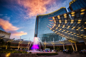 Photographers of Las Vegas - Architectural Photography - Aria sunset