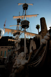 Photographers of Las Vegas - Architectural Photography - Treasure Island pirate ship