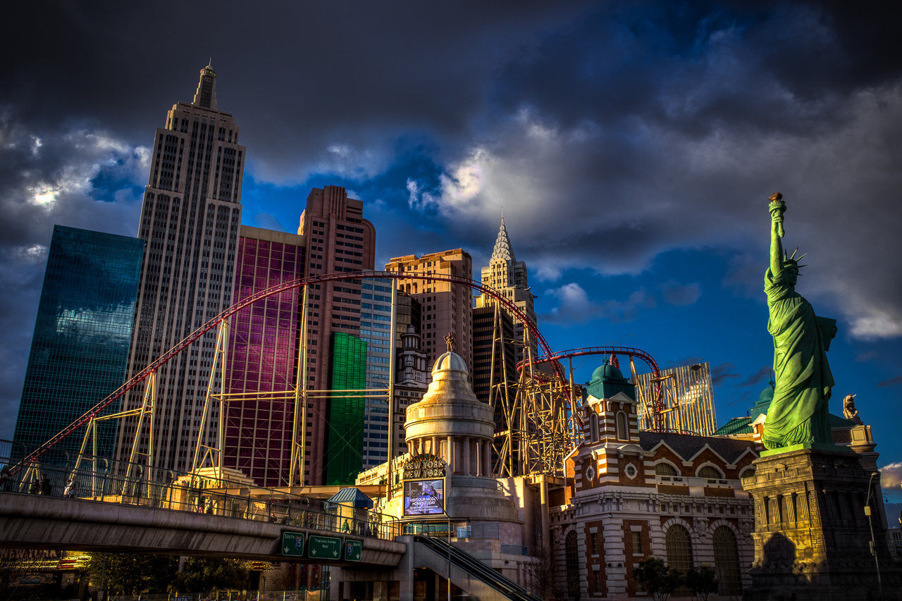 Photographers of Las Vegas - Architectural Photography - New York, New York hotel
