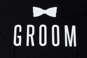 Photographers of Las Vegas - Product Photography - Groom T-Shirt close up