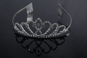 Photographers of Las Vegas - Product Photography - Bride's Tiara on black background