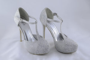 Photographers of Las Vegas - Product Photography - Silver Wedding Shoes