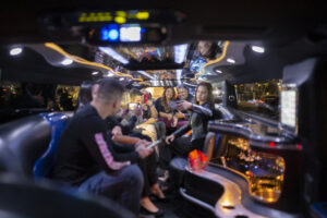 Photographers of Las Vegas - Vegas Limo Photo Tour - Groups photos in Las Vegas limousine