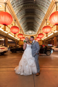 Photographers of Las Vegas - elopement Photography - couple photo in front of bellagio 2