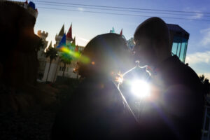 Photographers of Las Vegas - Engagement Photography - couple photo on Las Vegas Strip 8