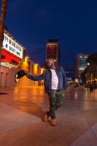 Photographers of Las Vegas - Portrait Photography - portrait photo on dtlv fremont st 2