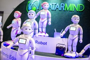 Photographers Of Las Vegas - Event Photography - Convention avatar mind white robot educator children