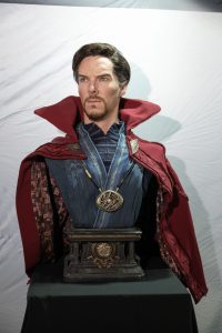 Photographers Of Las Vegas - Commercial Photography - Dr. Strange Realistic sculpture pendant base red cape