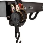 Photographers Of Las Vegas - Commercial Photography - Electric bike rack black metal hook white background