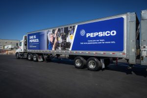 Photographers Of Las Vegas - Commercial Photography - Pepsico semi-truck blue white