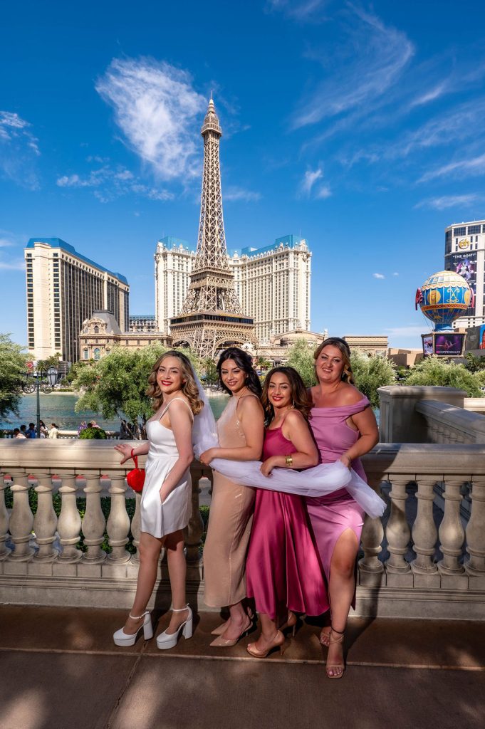 Photographers of Las Vegas wedding photography Couples getting married in Las Vegas deserve more than a quick snap and a handshake. At Photographers of Las Vegas, our professional wedding photographers bring years of experience, a team of photographers and videographers, and a proven system that guarantees every important moment gets captured — without you having to think twice about it. Whether you're planning a lavish ballroom ceremony, an intimate elopement at a Vegas chapel, or a romantic shoot on the Strip, we have a Las Vegas wedding photography package built for your day. Every package includes all edited digital images, full copyright, a password-protected online gallery, and zero hidden fees. With hundreds of five-star reviews and a studio that's been serving couples across the Las Vegas valley for years, we're the wedding photography team locals and destination couples trust most. 79