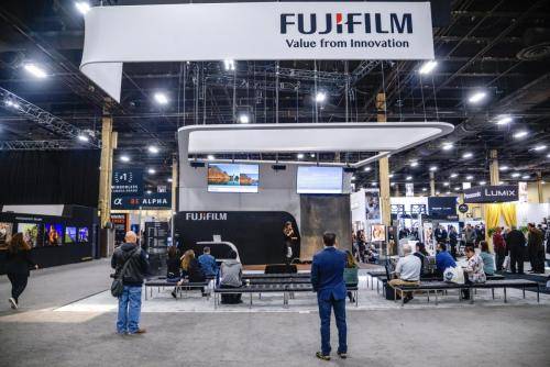 Photographers Of Las Vegas - Event Photography - large convention camera fuji film presentation panasonic mirrorless camera