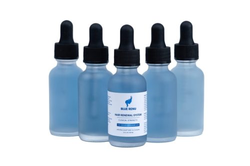 Photographers of Las Vegas - Product Photography - ecommerce blue Renu bottles
