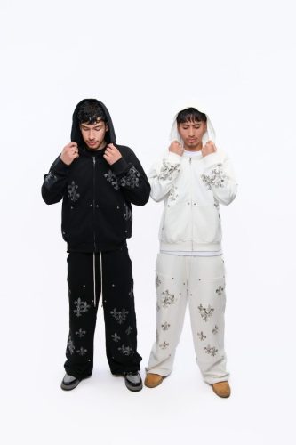 Photographers of Las Vegas - Product Photography - black and white hoodies on male models